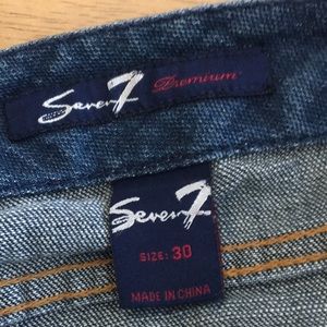 Seven7 premium jeans 👍 measured 30W 30 inseam